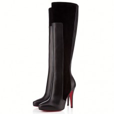 Christian Louboutin YSA 100mm Stiefel Schwarz Christian Louboutin YSA 100mm Stiefel Schwarz