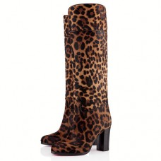 Christian Louboutin Dartata 80mm Stiefel Leopardenmuster Christian Louboutin Dartata 80mm Stiefel Leopardenmuster