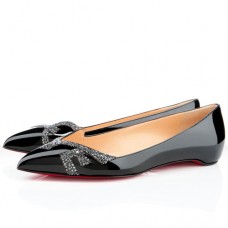 Schwarzer Christian Louboutin Pigalove Ballerinas Schwarzer Christian Louboutin Pigalove Ballerinas