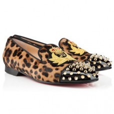 Christian Louboutin Intern Loafers Leopard Christian Louboutin Intern Loafers Leopard