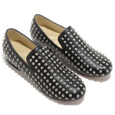 Christian Louboutin Rolling Spikes Loafer Schwarz Christian Louboutin Rolling Spikes Loafer Schwarz