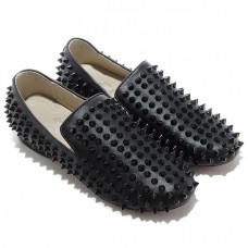 Christian Louboutin Rolling Spikes Loafer Schwarz Christian Louboutin Rolling Spikes Loafer Schwarz