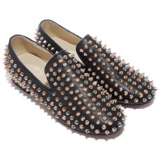 Christian Louboutin Rolling Spikes Loafer Schwarz Christian Louboutin Rolling Spikes Loafer Schwarz