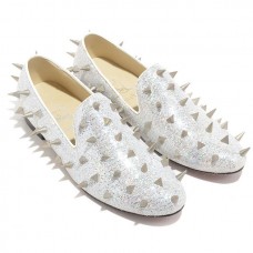 Christian Louboutin Rollergirl Loafer Weiß Christian Louboutin Rollergirl Loafer Weiß