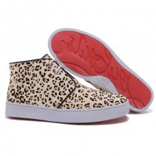 Christian Louboutin Sneaker mit Leopardenmuster Christian Louboutin Sneaker mit Leopardenmuster