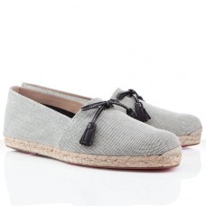 Christian Louboutin Papiounet Sandalen Hellgrau Christian Louboutin Papiounet Sandalen Hellgrau