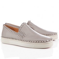 Christian Louboutin Pik Bootssandalen Hellblau Christian Louboutin Pik Bootssandalen Hellblau