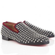 Christian Louboutin Rollerboy Spikes Loafer Marineblau Christian Louboutin Rollerboy Spikes Loafer Marineblau