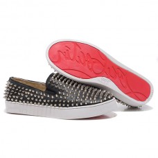 Christian Louboutin Roller Boat Loafers Schwarz Christian Louboutin Roller Boat Loafers Schwarz