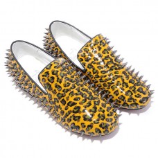 Christian Louboutin Rollerboy Spikes Loafer Gold Christian Louboutin Rollerboy Spikes Loafer Gold