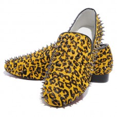 Christian Louboutin Rollerboy Spikes Loafer Gold Christian Louboutin Rollerboy Spikes Loafer Gold