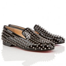 Schwarzer Christian Louboutin Rollerboy Spikes Loafer Schwarzer Christian Louboutin Rollerboy Spikes Loafer