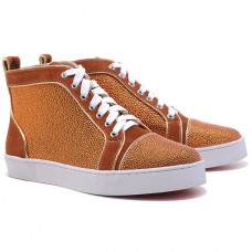 Christian Louboutin Louis Strass Sneakers Braun Christian Louboutin Louis Strass Sneakers Braun