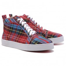 Christian Louboutin Louis TarTaupe Sneakers Rot