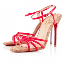 Christian Louboutin Belbride 100mm Sandalen Rose Paris Christian Louboutin Belbride 100mm Sandalen Rose Paris
