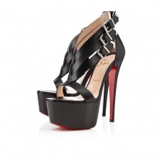 Christian Louboutin Charleze 160mm Sandalen Schwarz Christian Louboutin Charleze 160mm Sandalen Schwarz