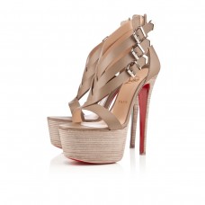 Christian Louboutin Charleze 160mm Sandalen Stone Christian Louboutin Charleze 160mm Sandalen Stone