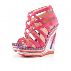 Christian Louboutin Tosca 140mm Wedges Rose Matador Christian Louboutin Tosca 140mm Wedges Rose Matador