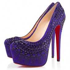 Christian Louboutin Decorapump 160mm Pumps Lila Christian Louboutin Decorapump 160mm Pumps Lila