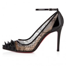 Christian Louboutin Picks & Co 100mm Pumps Schwarz Christian Louboutin Picks & Co 100mm Pumps Schwarz