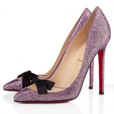 Christian Louboutin Love Me 120mm Pumps Lila Christian Louboutin Love Me 120mm Pumps Lila
