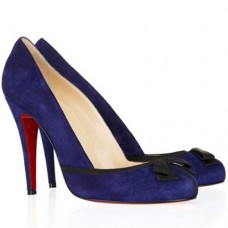 Christian Louboutin Lavalliere 100mm Pumps Blau Christian Louboutin Lavalliere 100mm Pumps Blau