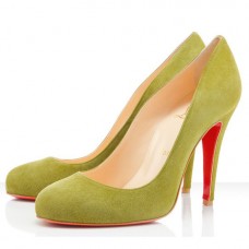 Christian Louboutin Ron Ron 100mm Pumps Gelb Christian Louboutin Ron Ron 100mm Pumps Gelb