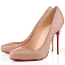 Christian Louboutin Elisa 100mm Pumps Nude Christian Louboutin Elisa 100mm Pumps Nude