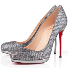 Christian Louboutin Filo 120mm Pumps Silber Christian Louboutin Filo 120mm Pumps Silber