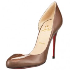 Christian Louboutin Helmour 100mm Pumps Taupe Christian Louboutin Helmour 100mm Pumps Taupe