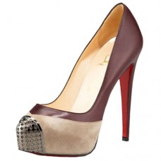 Christian Louboutin Maggie 140mm Pumps Sepia