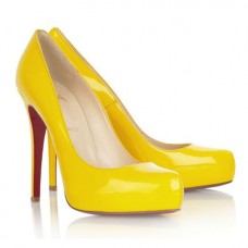 Christian Louboutin Rolando 120mm Pumps Gelb