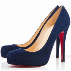 Christian Louboutin Rolando 120mm Pumps Marineblau