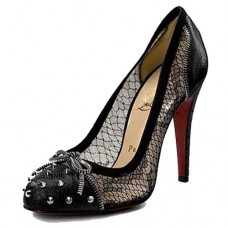 Christian Louboutin Candy Lace Pumps, 120 mm, Schwarz Christian Louboutin Candy Lace Pumps, 120 mm, Schwarz