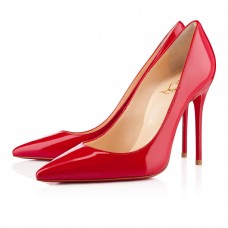 Christian Louboutin Decollete 554 100mm Pumps Rot Christian Louboutin Decollete 554 100mm Pumps Rot