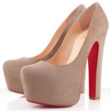 Christian Louboutin Daffy Pumps, 160 mm, Taupe Christian Louboutin Daffy Pumps, 160 mm, Taupe
