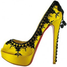 Christian Louboutin Torero 140mm Peeptoe Pumps Zitrone Christian Louboutin Torero 140mm Peeptoe Pumps Zitrone