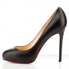 Christian Louboutin New Declic 120mm Pumps Schwarz