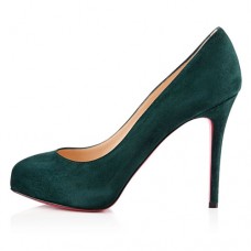 Christian Louboutin New Declic 120mm Pumps Grün