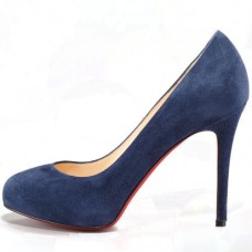 Christian Louboutin New Declic 120mm Pumps Marineblau Christian Louboutin New Declic 120mm Pumps Marineblau