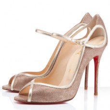 Christian Louboutin 1en8 100mm Peep-Toe-Pumps, mehrfarbig Christian Louboutin 1en8 100mm Peep-Toe-Pumps, mehrfarbig