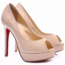 Christian Louboutin Altadama 140 mm Peep-Toe-Pumps in Rosa Christian Louboutin Altadama 140 mm Peep-Toe-Pumps in Rosa