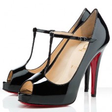 Christian Louboutin Burlina 120mm Peep-Toe-Pumps Schwarz Christian Louboutin Burlina 120mm Peep-Toe-Pumps Schwarz