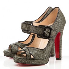 Christian Louboutin Dordogne 120mm Peep-Toe-Pumps Schwarz Christian Louboutin Dordogne 120mm Peep-Toe-Pumps Schwarz