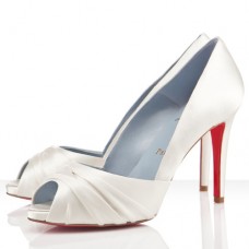 Christian Louboutin Matrinana 100mm Special Occasion Off White Christian Louboutin Matrinana 100mm Special Occasion Off White
