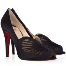 Christian Louboutin Papilipi 100mm Peep-Toe-Pumps Schwarz Christian Louboutin Papilipi 100mm Peep-Toe-Pumps Schwarz
