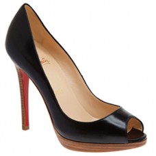 Christian Louboutin Yolanda 120mm Peep-Toe-Pumps Schwarz Christian Louboutin Yolanda 120mm Peep-Toe-Pumps Schwarz