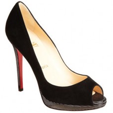 Christian Louboutin Yolanda 120mm Peep-Toe-Pumps Schwarz Christian Louboutin Yolanda 120mm Peep-Toe-Pumps Schwarz