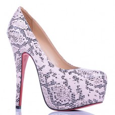 Christian Louboutin Daffodile Lace Plateauschuhe, 160 mm, Weiß Christian Louboutin Daffodile Lace Plateauschuhe, 160 mm, Weiß
