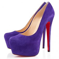 Christian Louboutin Daffodile Plateauschuhe, 160 mm, Lila Christian Louboutin Daffodile Plateauschuhe, 160 mm, Lila
